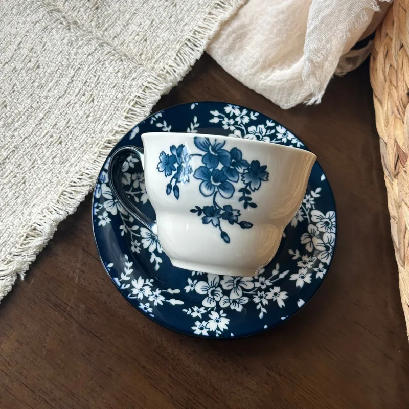 Tea Coffee Set Up - Vintage Coffee Cup Dish 2 Piece