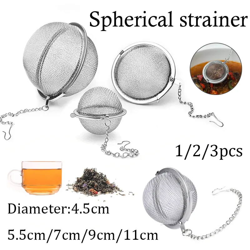 Tea Strainer Mesh - 1-5pcs Tea Infuser Stainlesss Steel Mesh