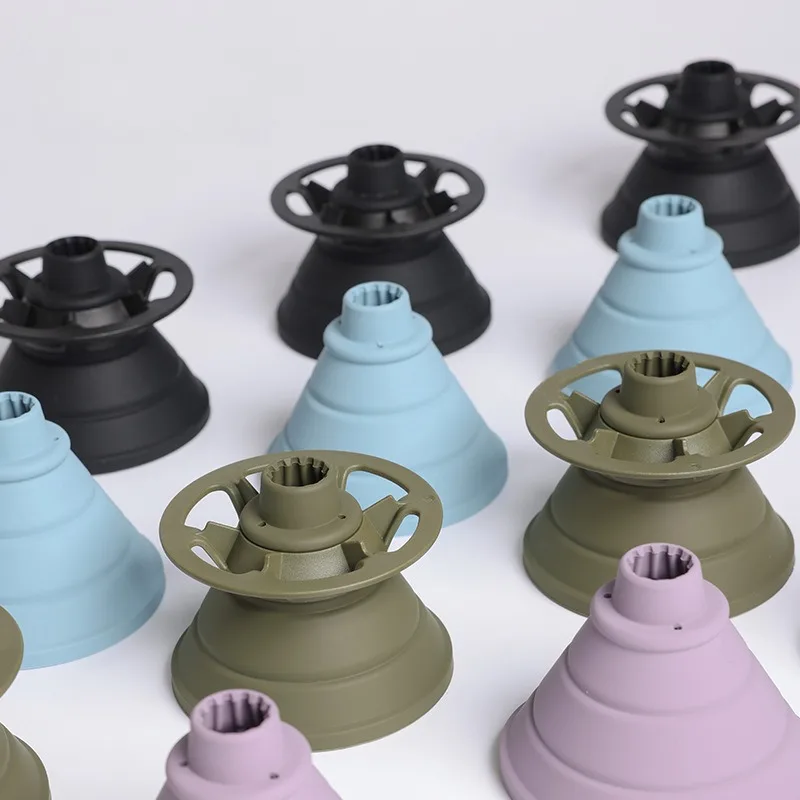 Coffee Dripper V60 - Portable Folding Silicone Coffee Filter Mug