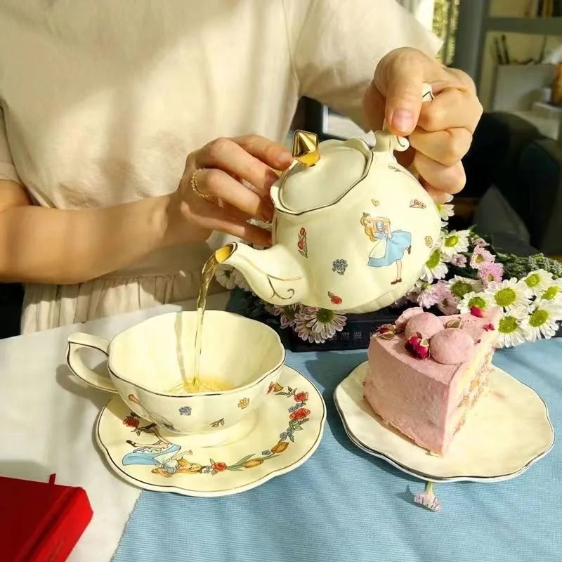 Coffee Tea Set - Alice Ceramic Tea and Coffee Set