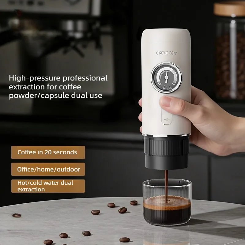 Coffee & Tea Maker Machine - Portable Espresso Machine 20Bar Pressure Automatic