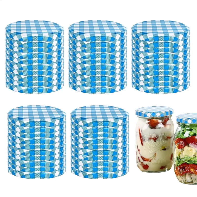 Coffee Tea Jars - Canning Jar Lids 50 Piece Leak