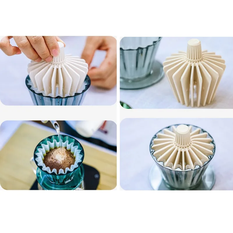 Coffee Dripper V60 - Adjustable Coffee Filter Press – Angle-Adjustable