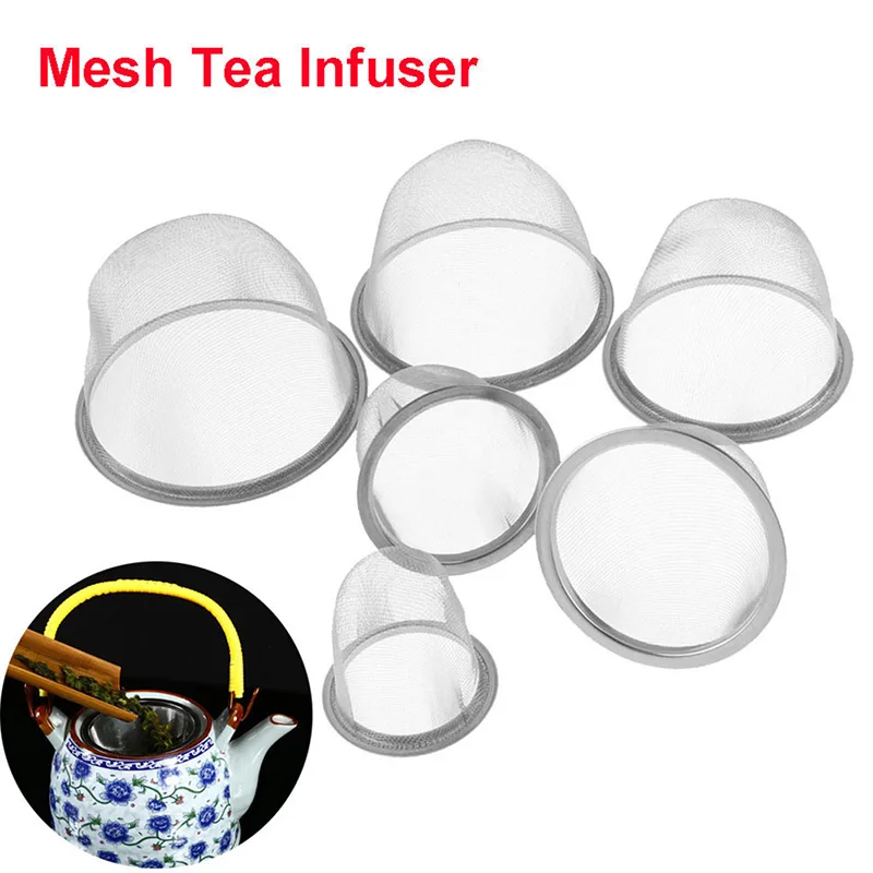 Tea Strainer Mesh - 1PC Diameter 5-9.5CM Fine Mesh Tea