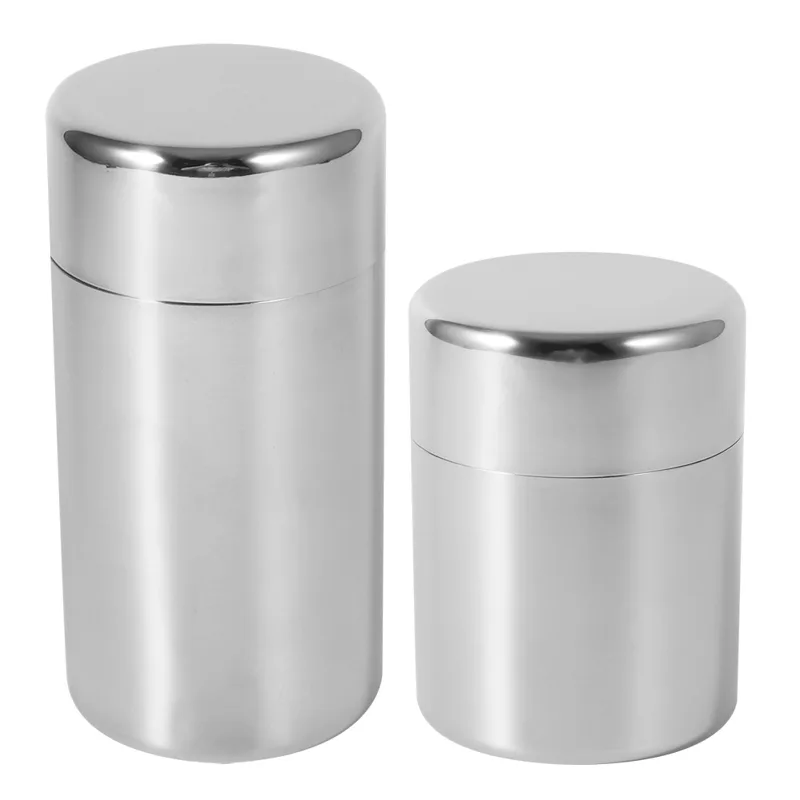Coffee Tea Sugar Set - Stainless Steel Tea Leaf Tins Canister