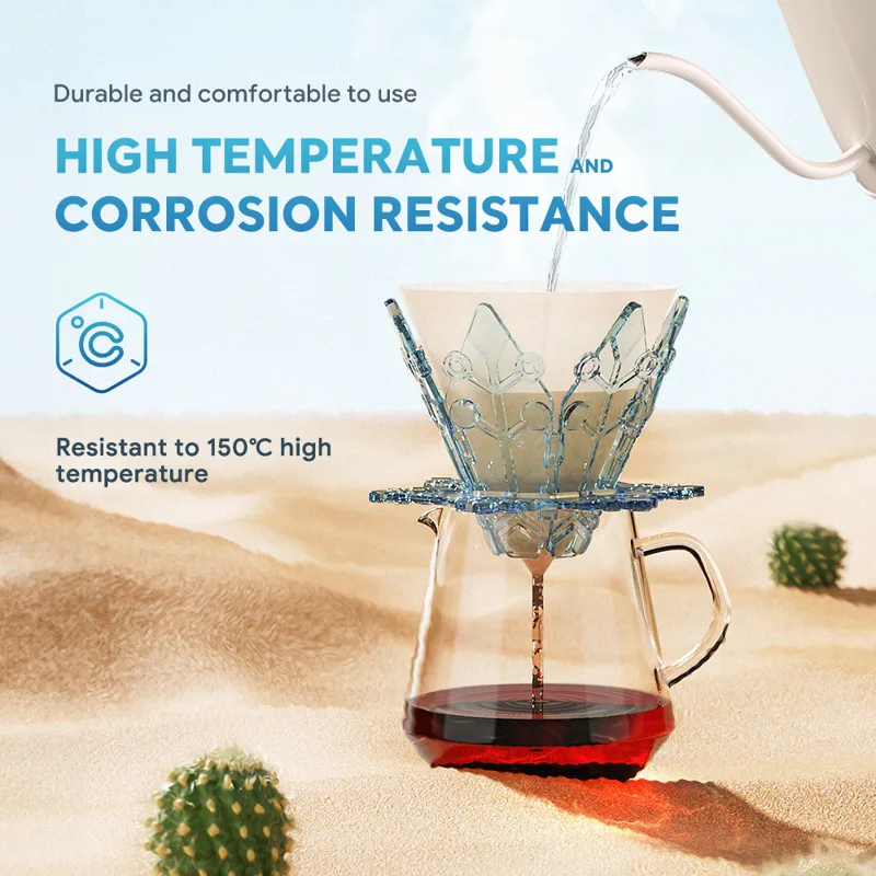Coffee Dripper V60 - Portable Foldable Coffee Filter Maker for