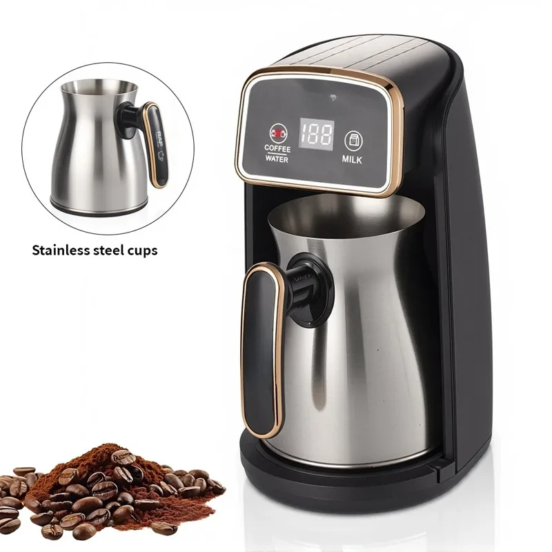Coffee Tea Maker - Electric Coffee Maker Stainless Steel Cup