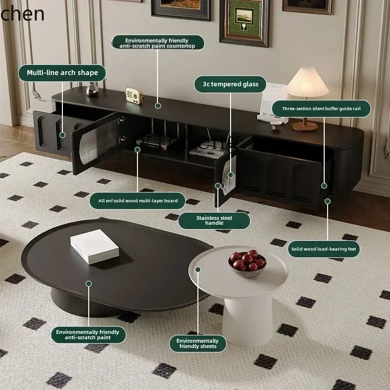 Coffee & Tea Maker Machine - i5.15 retro TV cabinet coffee table