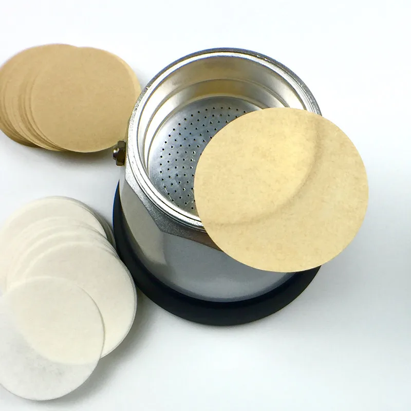 Coffee Dripper V60 - 100Pcs Coffee Filter Paper Fit Round