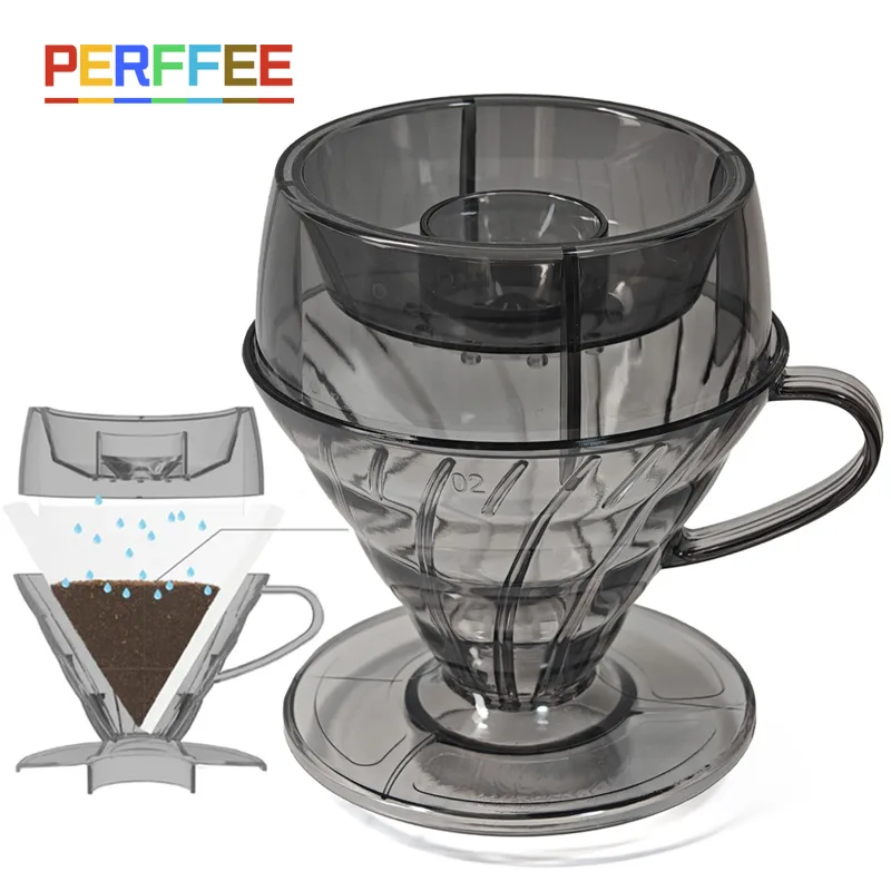 Coffee Dripper V60 - Coffee Filter Drip Shower V02 Coffee