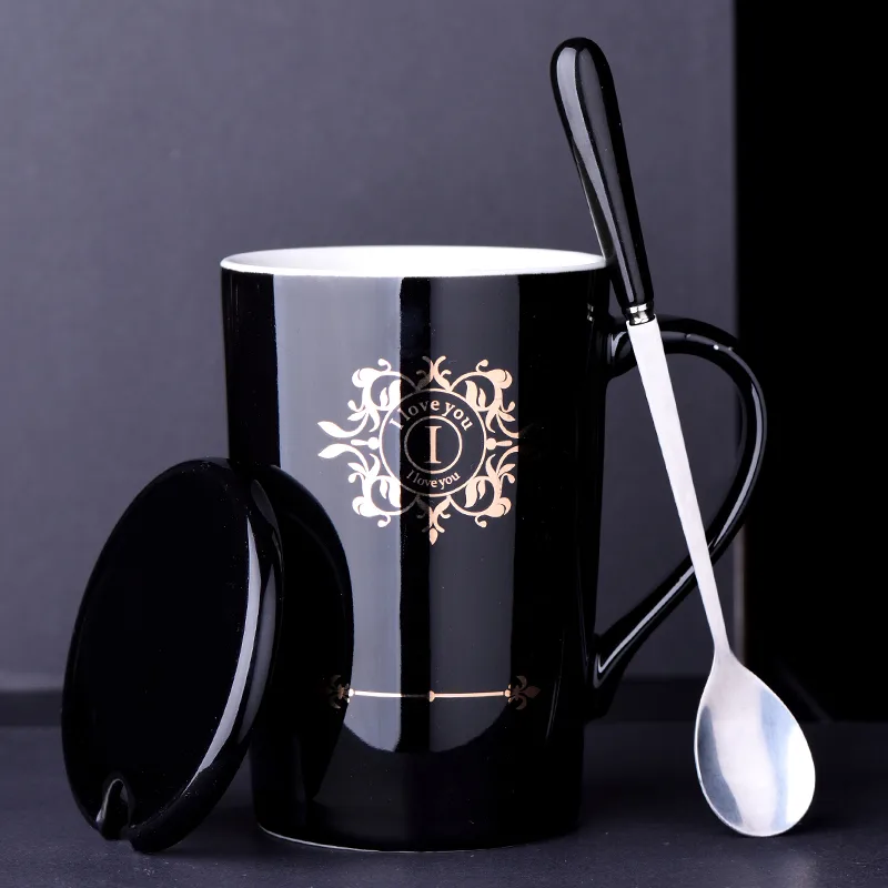 Coffee Tea Friends - Simple Classic Black and White Coffee