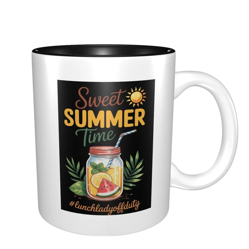 Coffee Tea Break - Lunch Lady Off Duty Summer Break
