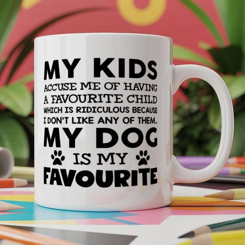 Coffee Tea With Me - Hippowarehouse Mug My kids accuse me