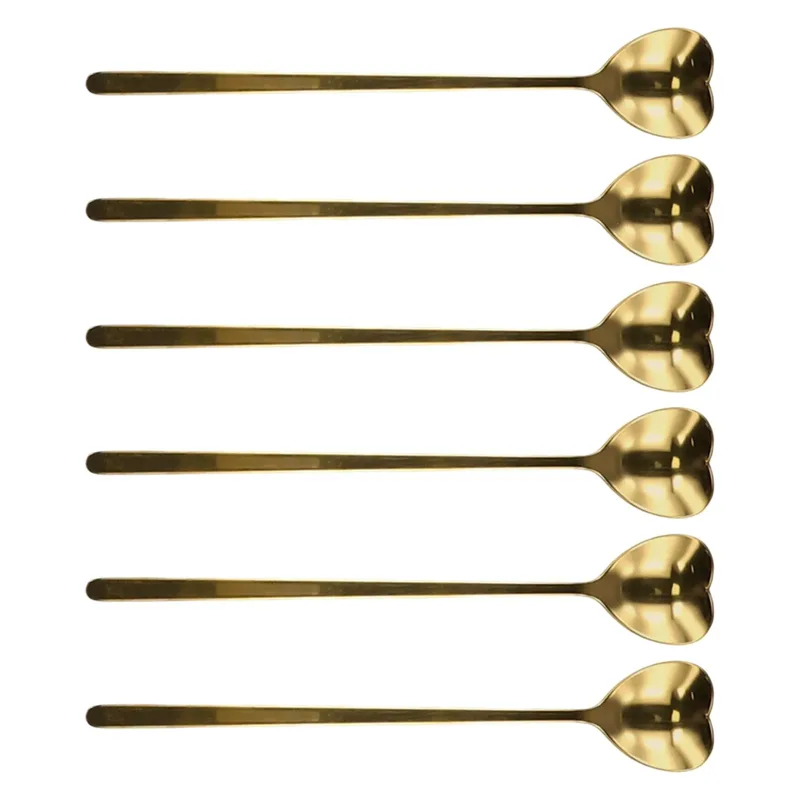 Coffee Tea Or - Comfortable Grip Tea Spoon Set Coffee