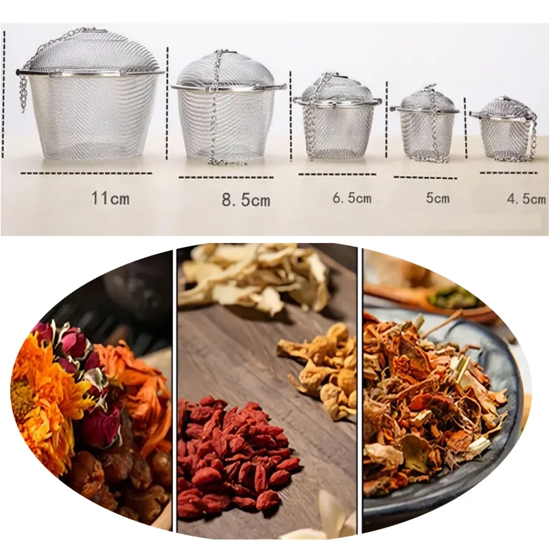 1-2Pcs Stainlesss Steel Tea Sp - Tea Strainer Mesh recension och pris