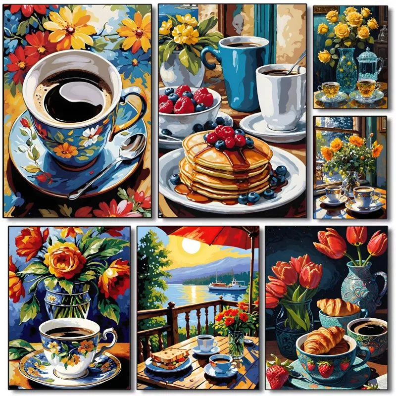 Afternoon tea coffee cup Poste - Coffee Tea Poster recension och pris