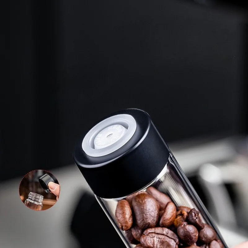 JUSTINLAU Glass Coffee Bean St - Coffee Tea Jars recension och pris