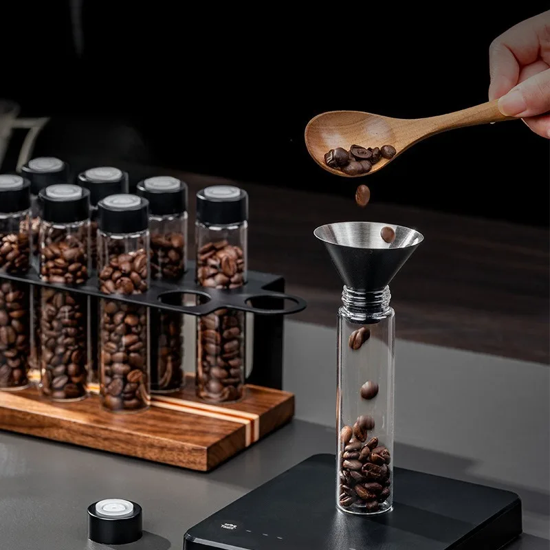 JUSTINLAU Glass Coffee Bean St - Coffee Tea Jars recension och pris
