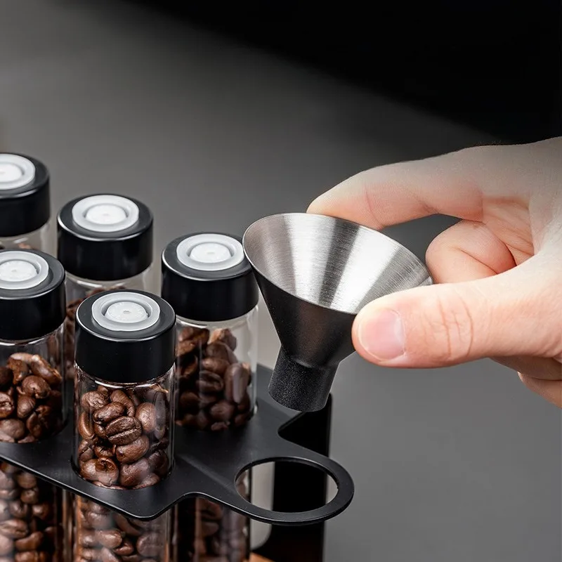 JUSTINLAU Glass Coffee Bean St - Coffee Tea Jars recension och pris