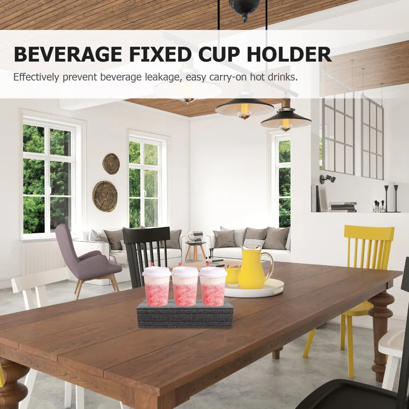 2Pcs Cup Tray Pearl Cotton Mat - Coffee Tea Holders recension och pris