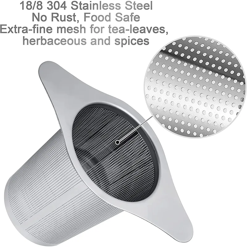 1 Piece Tea Infuser Basket Sta - Tea Strainer Mesh recension och pris
