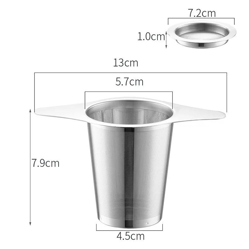 1 Piece Tea Infuser Basket Sta - Tea Strainer Mesh recension och pris