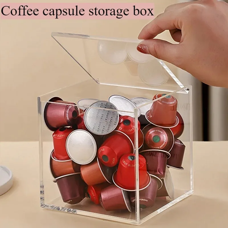 2025 New Storage Box Coffee Ca - Coffee Tea Holders recension och pris