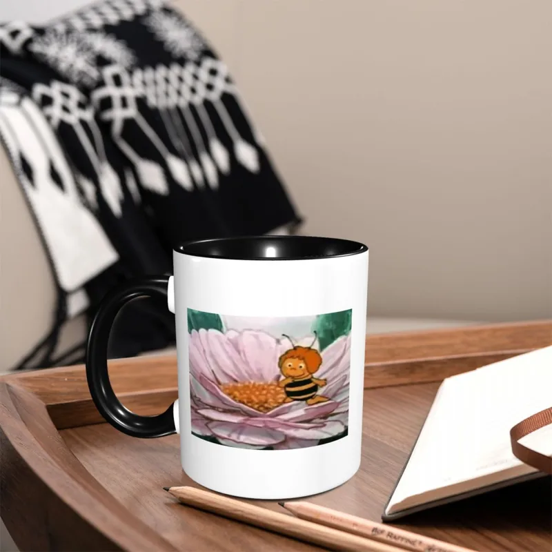 Maya The Bee Mug Funny Ceramic - Maya Coffee & Tea Ulasan recension och pris