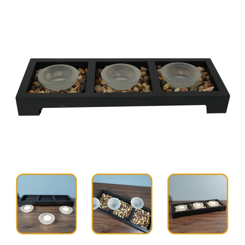1 Set Glass Tea Light Holders  - Coffee Tea Holders recension och pris