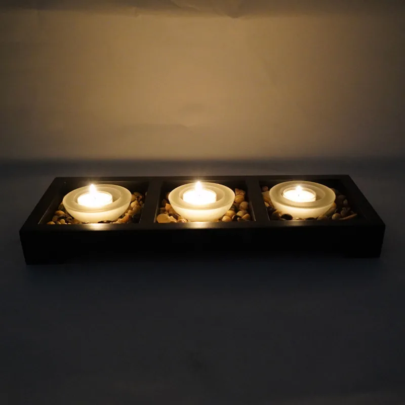 1 Set Glass Tea Light Holders  - Coffee Tea Holders recension och pris