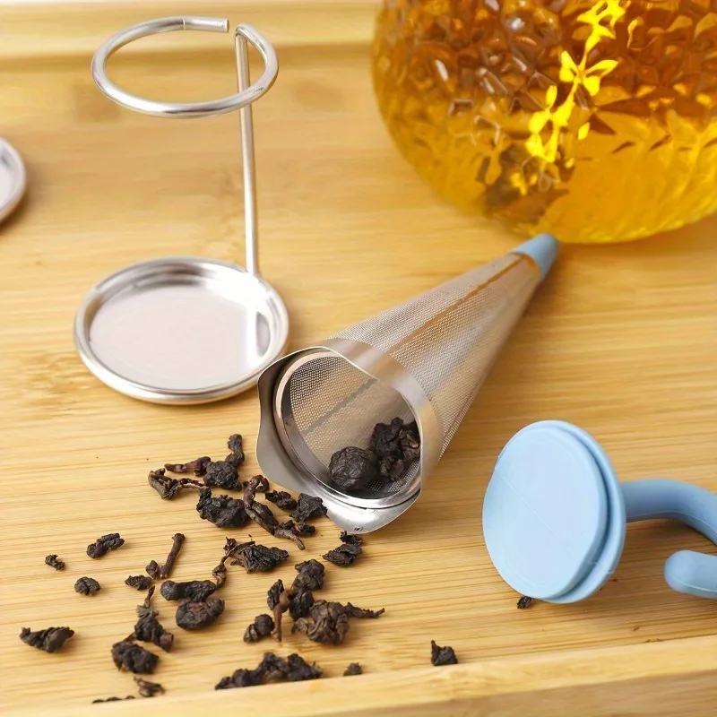 1pc Reusable Umbrella Tea Infu - Tea Strainer Mesh recension och pris