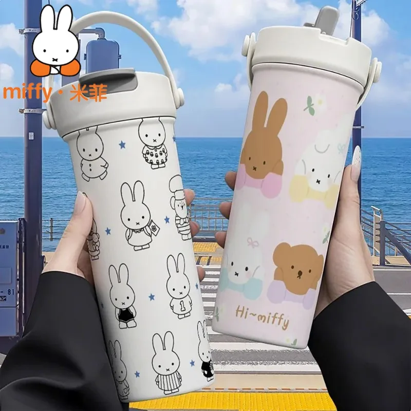 Miffy Rabbit Handheld Thermos  - Coffee Tea Jars recension och pris