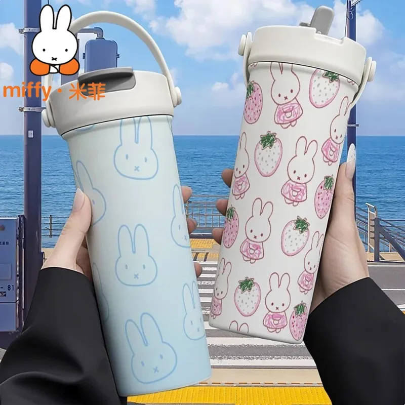 Miffy Rabbit Handheld Thermos  - Coffee Tea Jars recension och pris