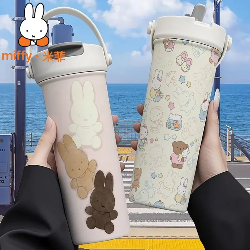 Miffy Rabbit Handheld Thermos  - Coffee Tea Jars recension och pris
