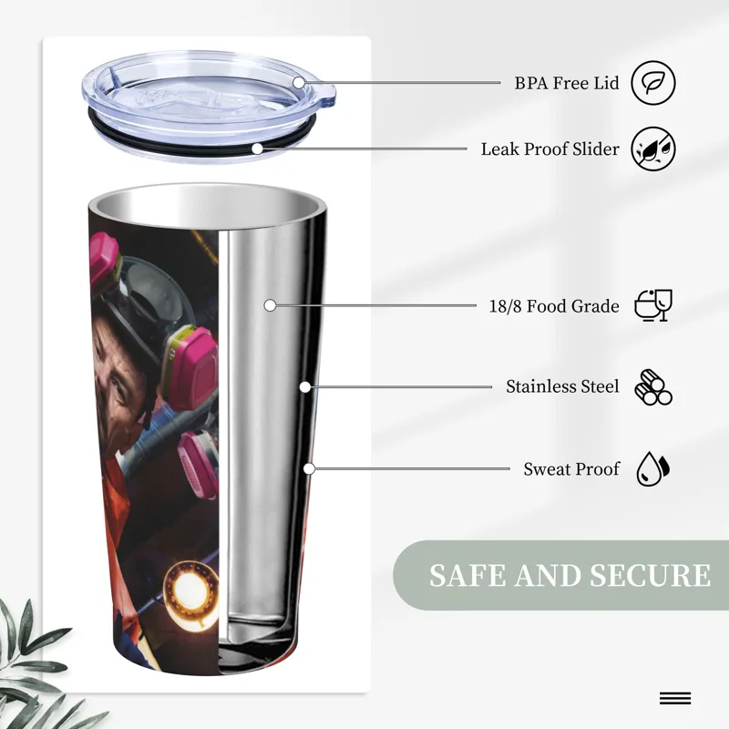Walter White Pinkman Tumbler V - Coffee Tea Break recension och pris