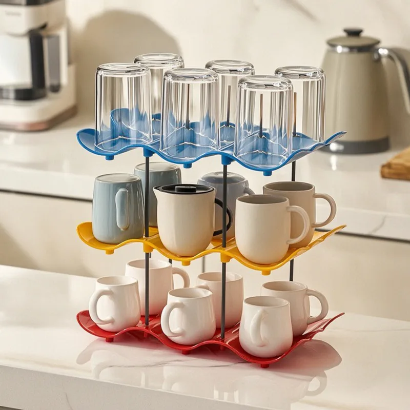 Cup Storage Rack Compact Coffe - Coffee Tea Holders recension och pris