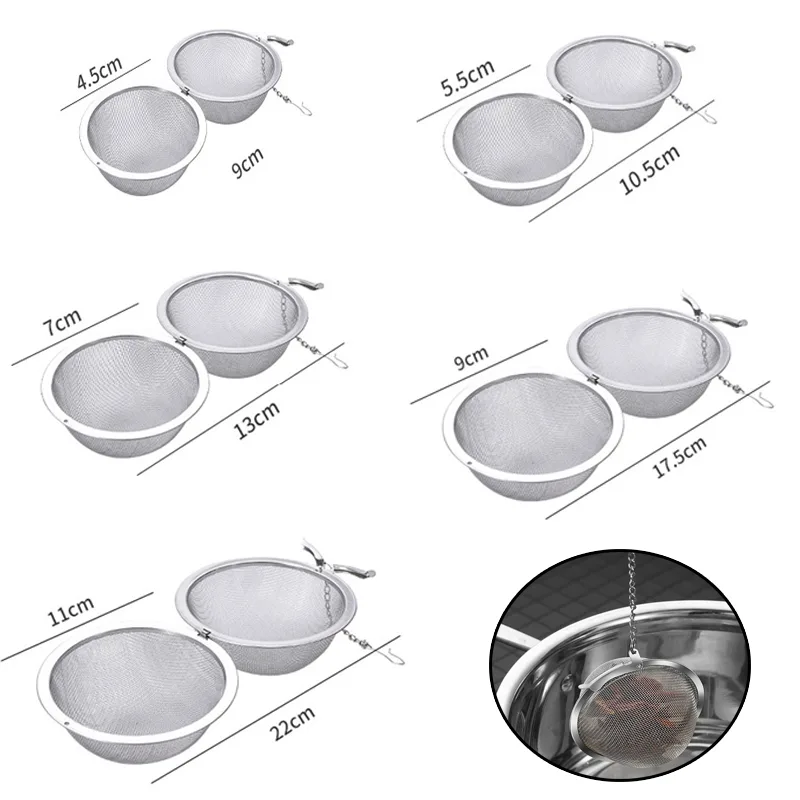 1-5pcs Tea Infuser Stainlesss  - Tea Strainer Mesh recension och pris