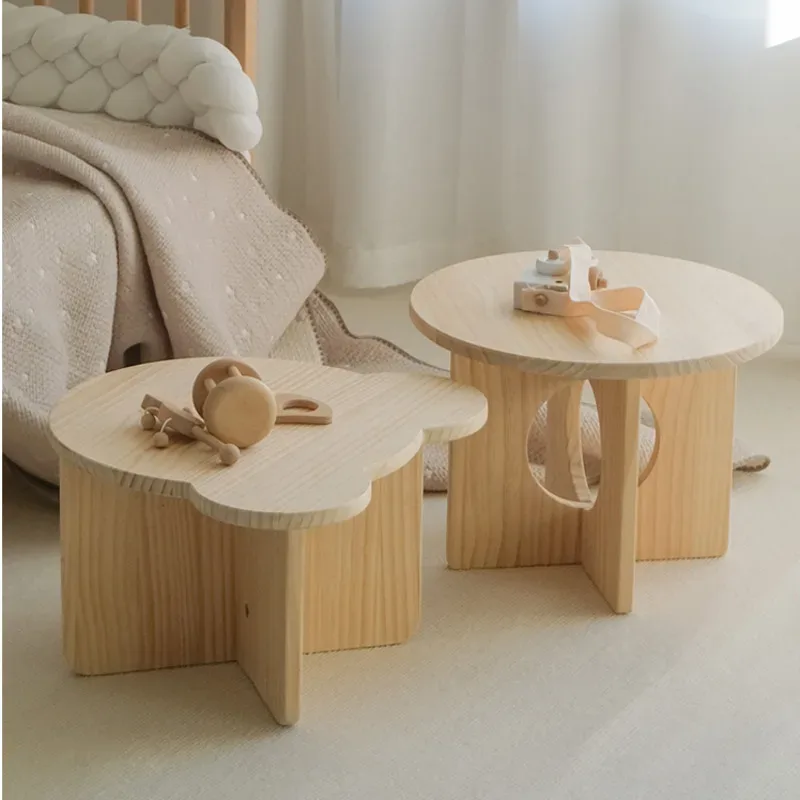 Solid Wood Children's Small Ta - Tea Coffee Set Up recension och pris