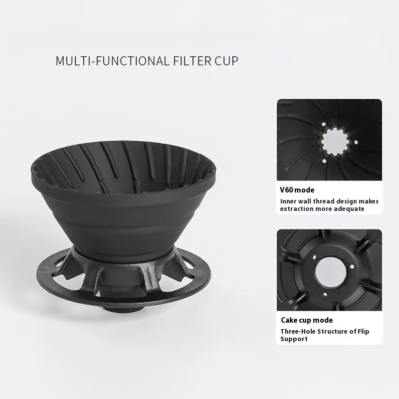 Portable Folding Silicone Coff - Coffee Dripper V60 recension och pris