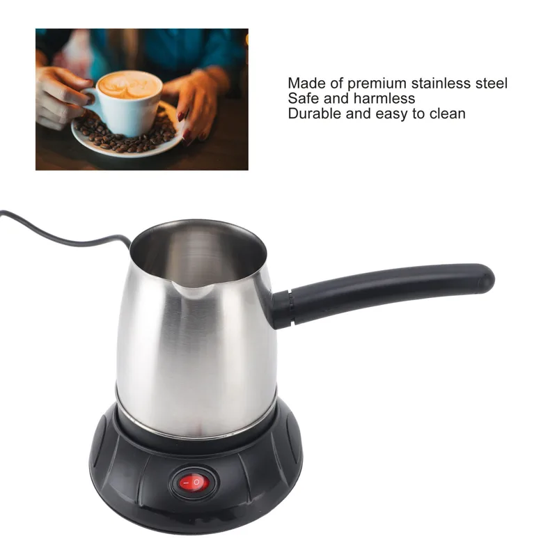 500ml Stainless Steel Electric - Coffee Tea Maker recension och pris
