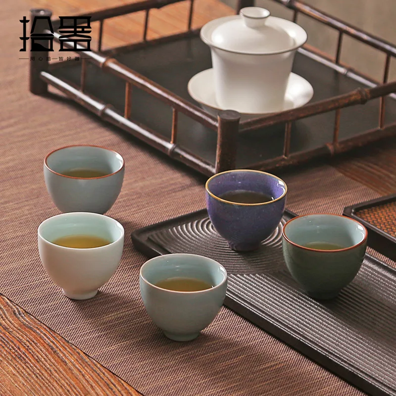 5pcs/set Novelty Ceramic Cup S - Lemon Tea Coffee recension och pris