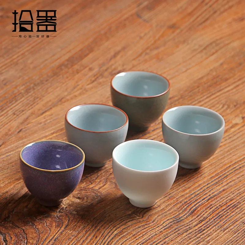 5pcs/set Novelty Ceramic Cup S - Lemon Tea Coffee recension och pris