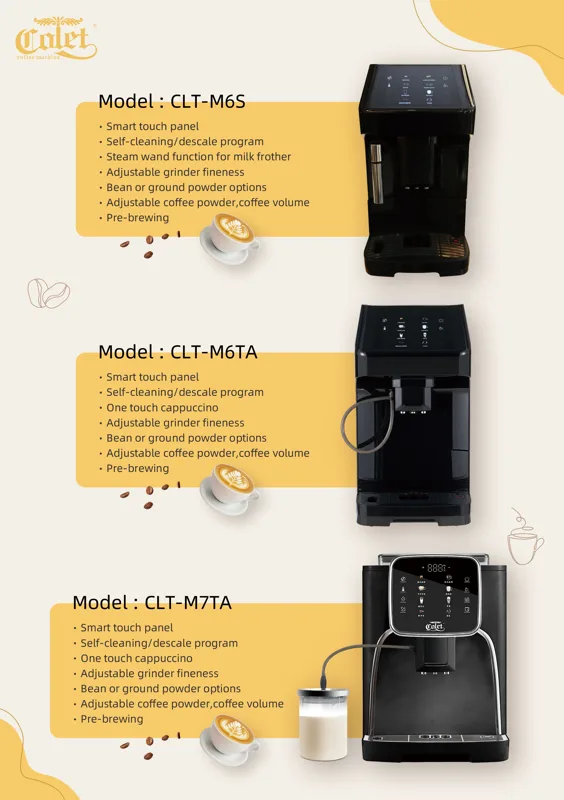 Bean to Cup Powder Brewing Mil - Coffee & Tea Maker Machine recension och pris