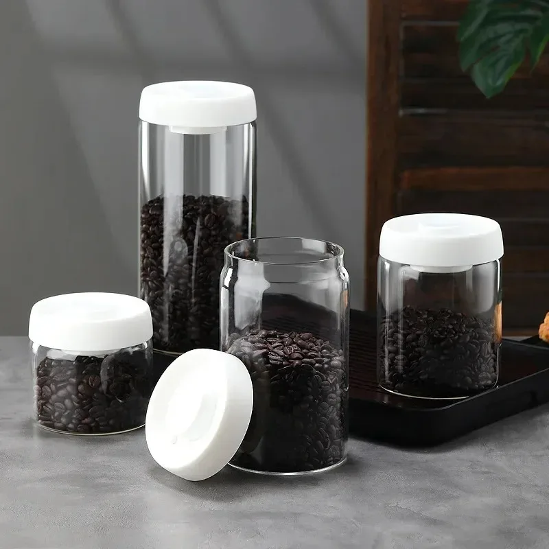 Manual Vacuum Sealed Coffee Ja - Coffee Tea Jars recension och pris