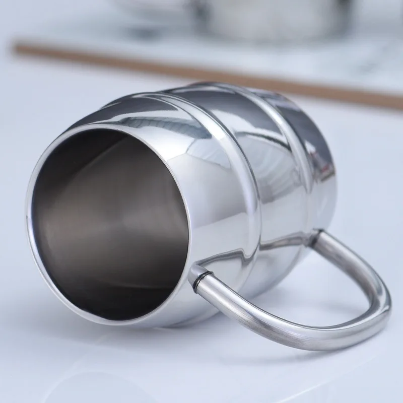 Stainless Steel Beer Cup Laser - Coffee Tea Friends recension och pris