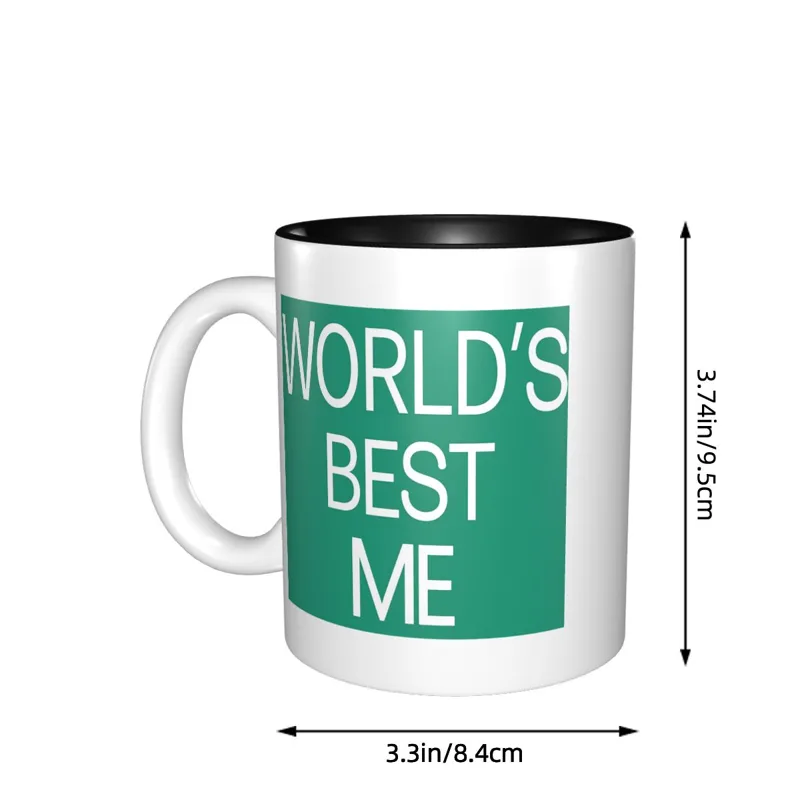 World's Best Me Mug Funny Cera - Coffee Tea With Me recension och pris
