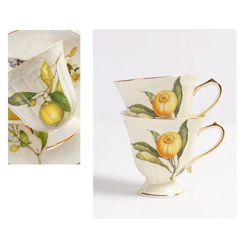 Retro Lemon Ceramics Tea Sets  - Lemon Tea Coffee recension och pris