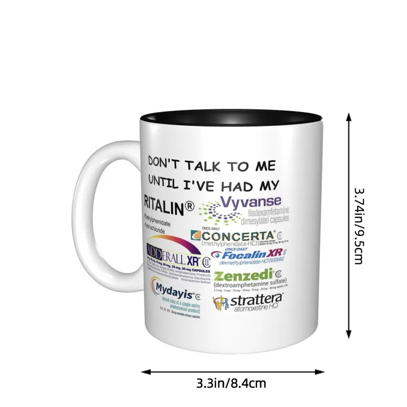 Dont Talk To Me Mug Funny Cera - Coffee Tea With Me recension och pris