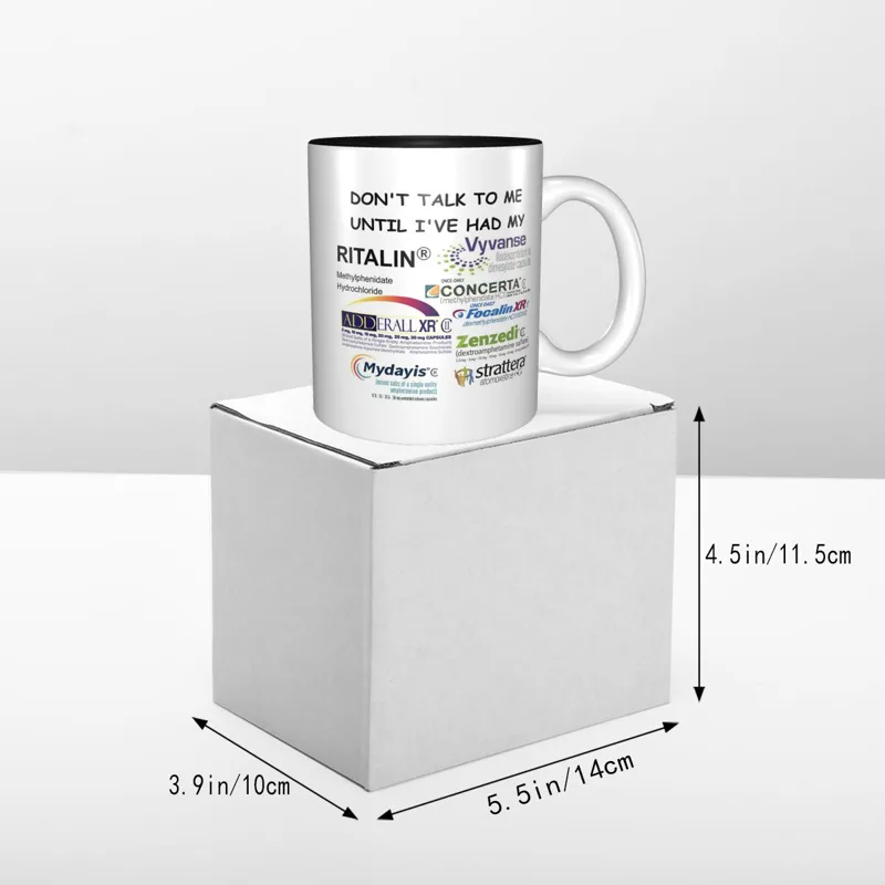 Dont Talk To Me Mug Funny Cera - Coffee Tea With Me recension och pris