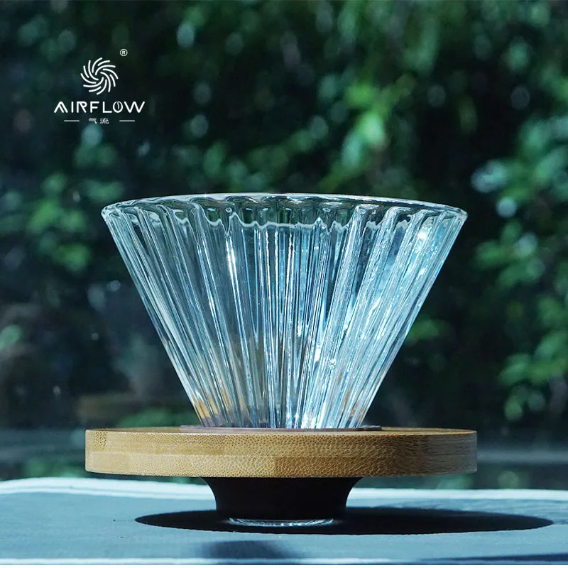 Pour Over Coffee Set With Wood - Coffee Dripper V60 recension och pris